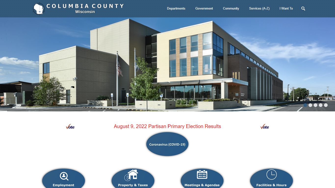 Columbia County Website